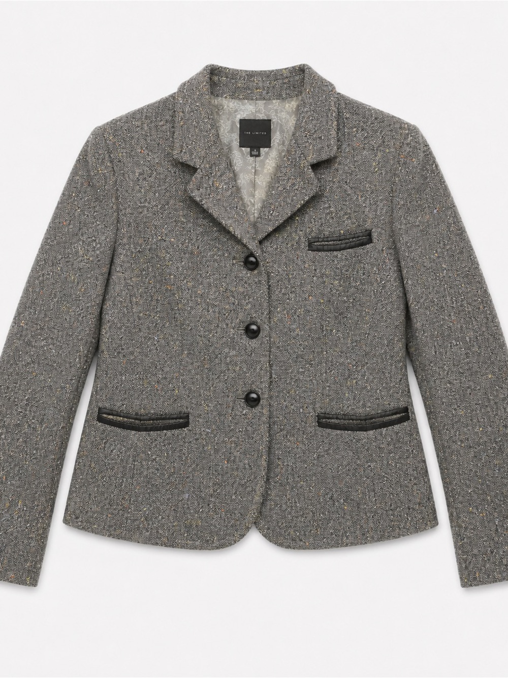 The Limited Vintage Confetti Tweed Blazer Size L